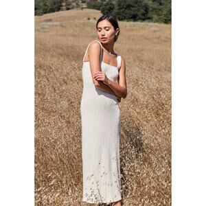 Rachel Pally Janna Sweater Dress Sleeveless Tank Maxi Midaxi Womens Size XS